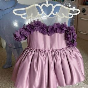 Baby dress inspired by itty bitty toes